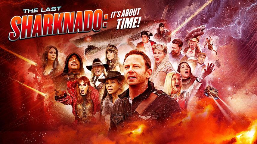 فيلم The Last Sharknado: It's About Time 2018 مترجم